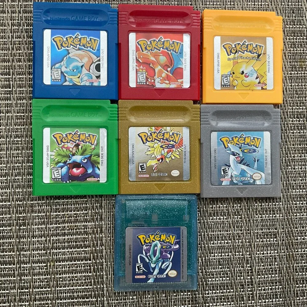 Pokemon Gameboy Color Games